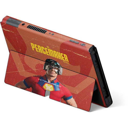 DC Comics Peacemaker John Cena Nintendo Switch OLED (2021) Skin